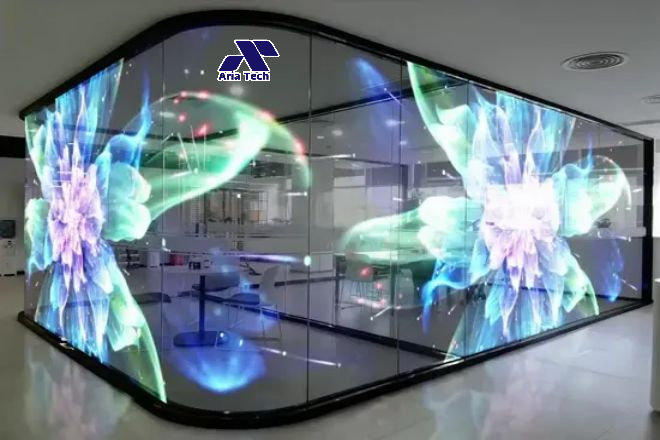 نمایشگر شفاف Transparent LED Display