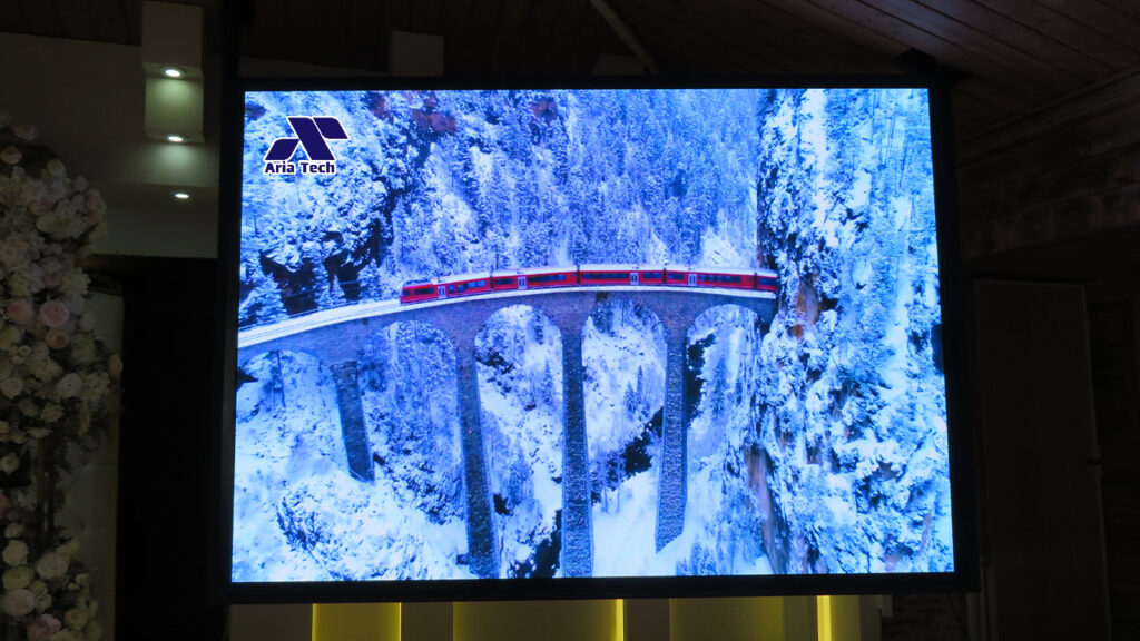 خرید و نصب ویدئووال در مازندران توسط آریاتک - اجرای تخصصی